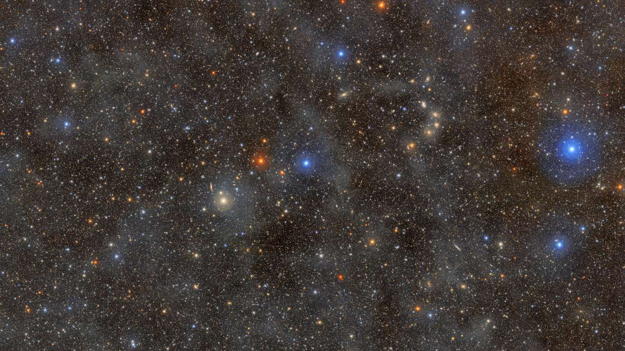 Stars in the constellation Lupus, as captured by the Vera C. Rubin Observatory. The largest digital camera ever built is starting to capture images of unseen corners of the universe.
