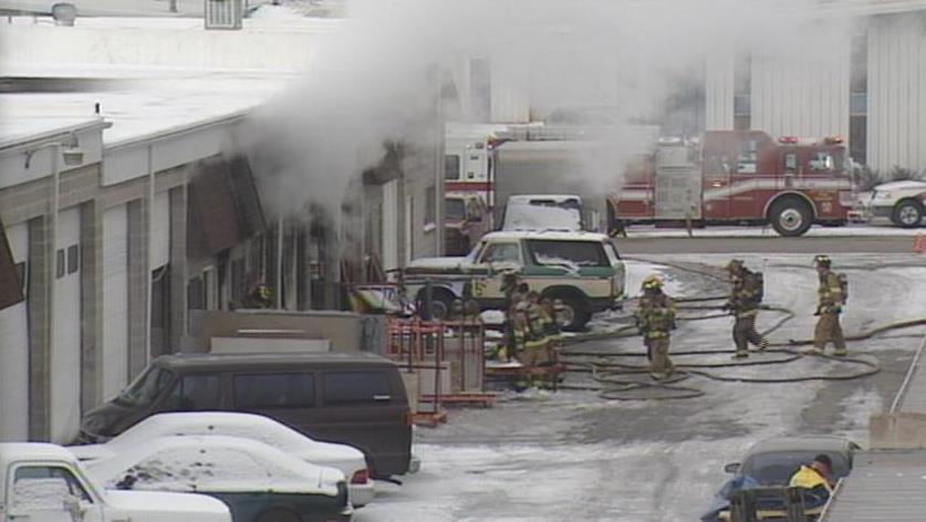 Thousands of dollars in equipment goes up in flames