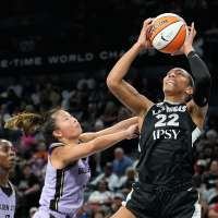 Aces rule out A'ja Wilson for Commissioner Cup final vs New York after ankle tweak