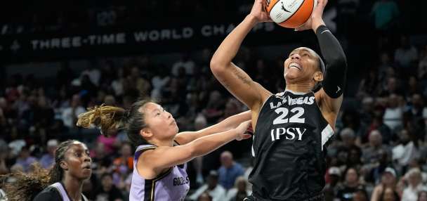 Aces rule out A'ja Wilson for Commissioner Cup final vs New York after ankle tweak