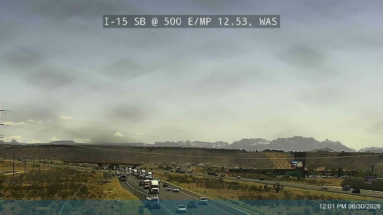 One person died on Tuesday after a crash on I-15 in Washington.