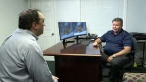 Bill Penton of Penton Insurance Agency said homeowners might be able to buy optional sewer line coverage through their insurer at significantly lower rates than typically offered by warranty companies. (Meghan Thackrey, KSL TV)