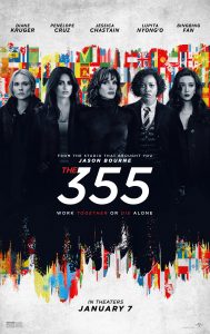 "The 355" from Universal Pictures opens exclusively in theaters on Jan. 7, 2022.