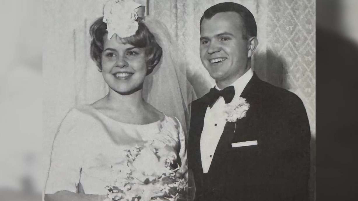 Ellis and Katie Ivory getting married. (Courtesy Ellis Ivory)