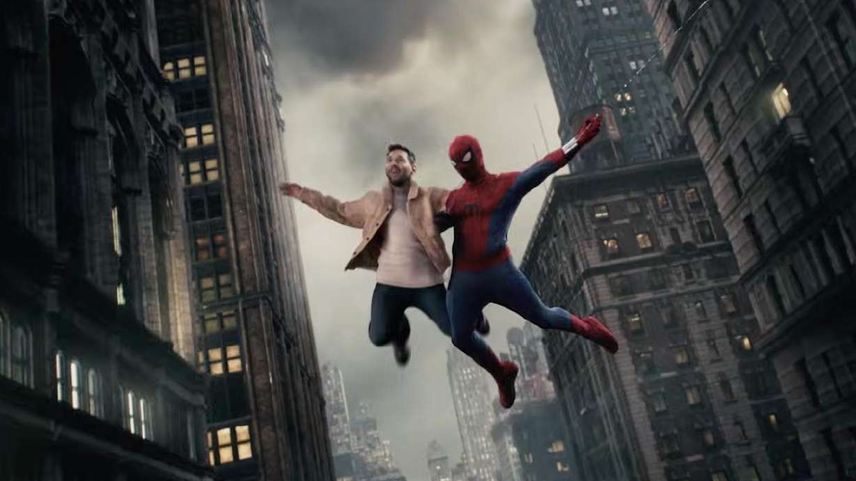 Soccer superstar Lionel Messi gets carried away by Super-Man in the latest promotional video for "Spider-Man: Brand New Day," out in theaters July 31.