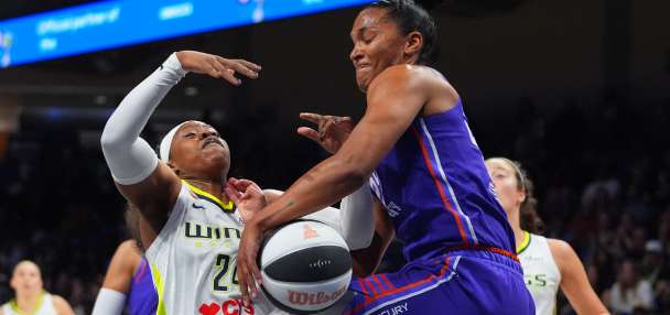 Mercury's Thomas says she has received online abuse following suspension for Caitlin Clark incident