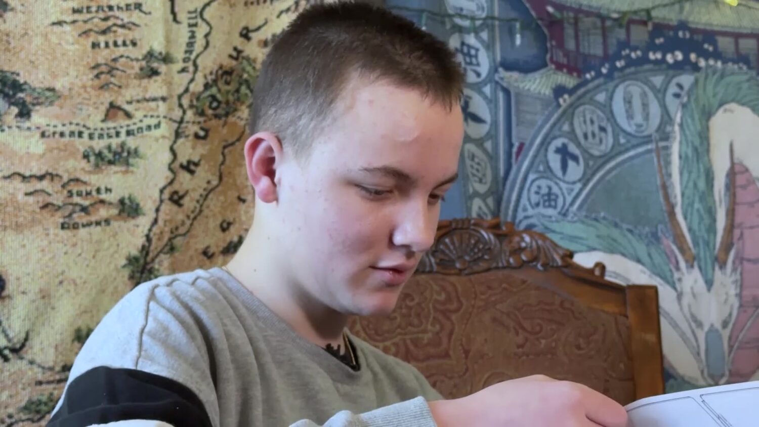 Wednesday's Child: 14-year-old Angel is looking for a forever family that will support his love of playing Dungeons & Dragons