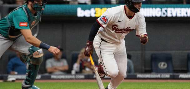 Guardians rookie OF Ingle loses track of outs, tosses ball into the stands to give Rangers lead