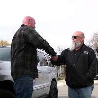 Auto parts store helps road rage victim with 2 new tires after they were shot out