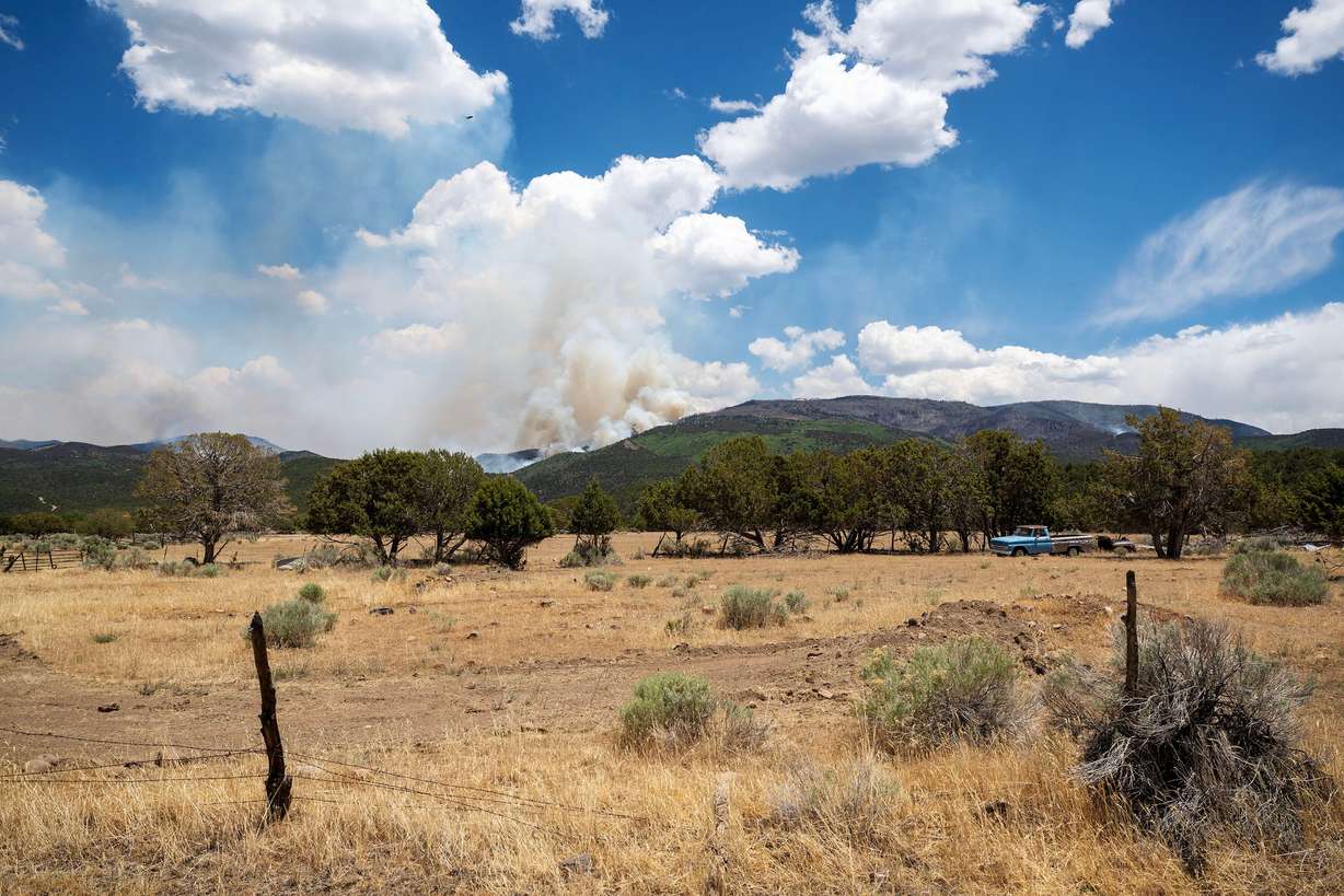 Very dry conditions are part of the reason for the intensity of the Cottonwood Fire that continues to burn east of the town of Beaver on Tuesday. An expert says he wants to see more prescribed burns and more follow through on fire mitigation.