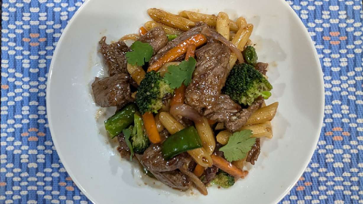 Smith’s Chef Jeff Jackson steak and pasta stir-fry recipe