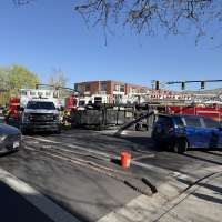 Three injured, one critically, in 700 East rollover crash