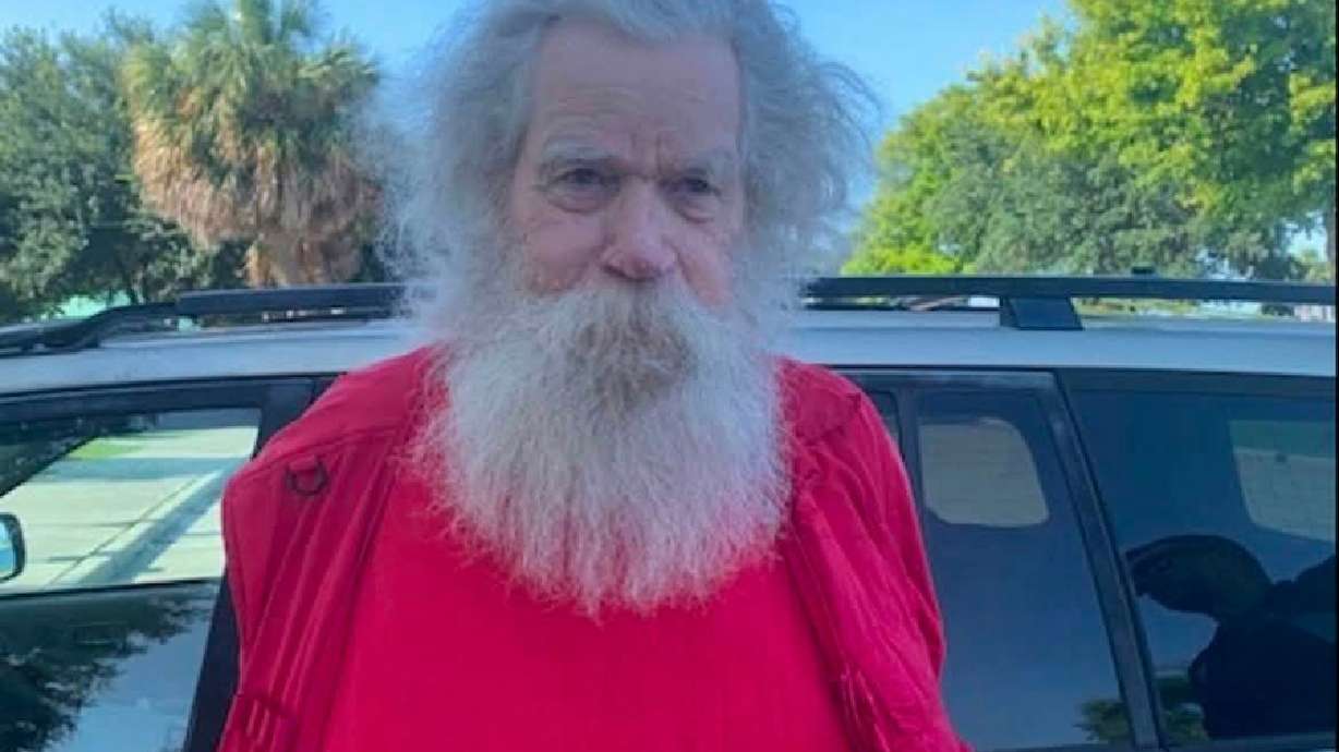 The man legally named "Santa Claus," after his arrest by Kenner police in a child predator sting over the weekend.