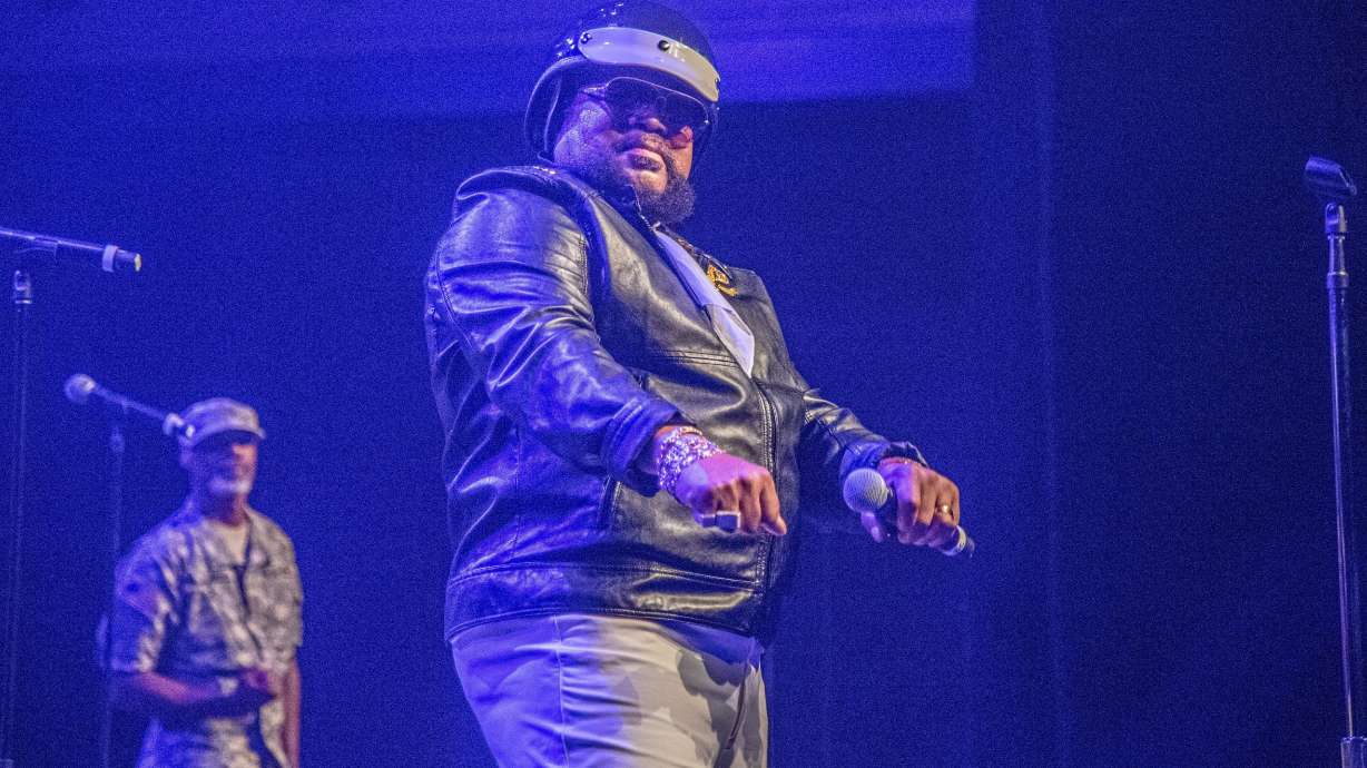 Victor Willis, of the Village People, performs during the Festival d'ete de Quebec in Quebec City, Canada on July 11, 2019. Willis died on Wednesday at the age of 74.