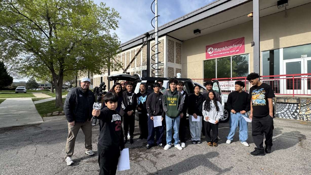 KSL TV visits Mana Academy career day