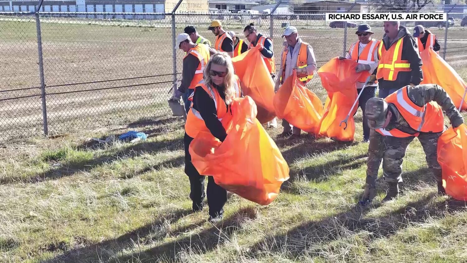 Looking Out for the Good: Hill Air Force Base celebrates Earth Day by cleaning up litter