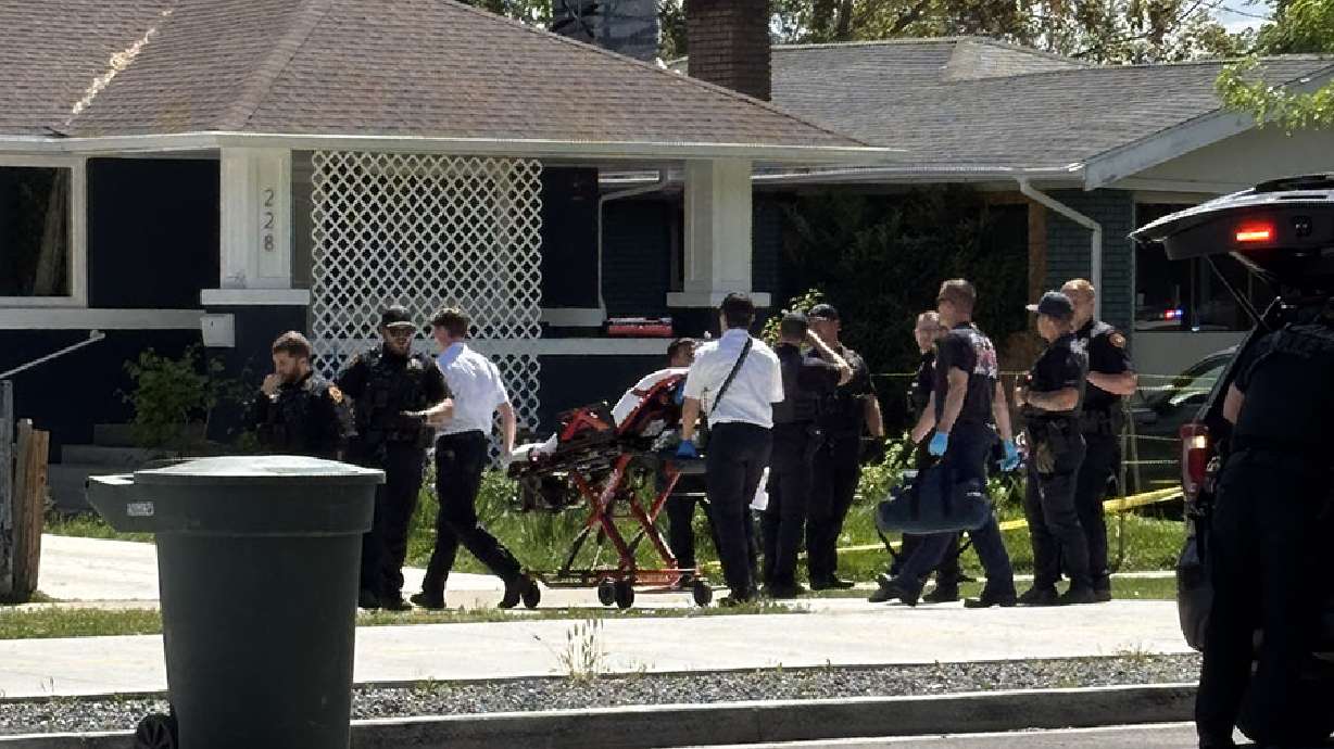 Fleeing suspect shoots himself after accidentally setting off firearm.