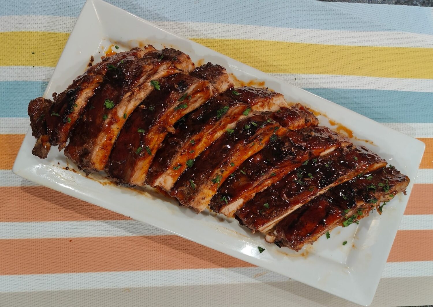 Recipe: Chef Jeff Jackson makes oven baked then grilled ribs