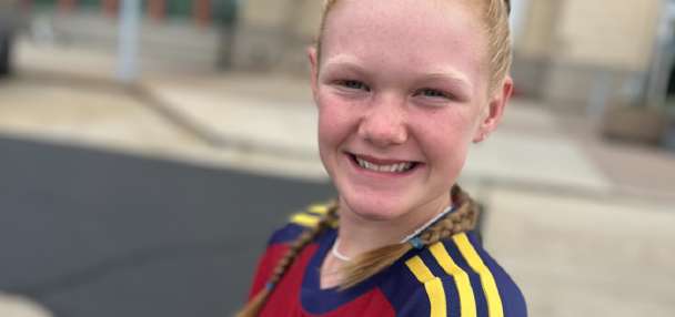 From stage 4 cancer to soccer star: Ruby’s story of hope