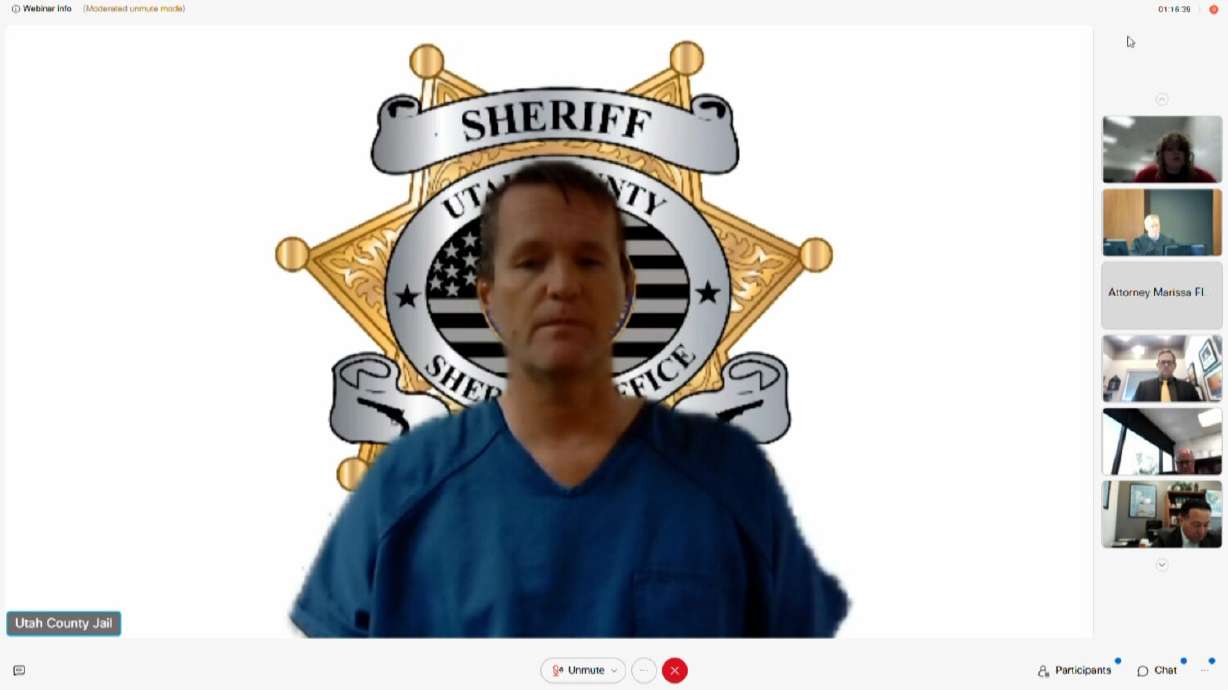Michael Jayne making virtual court appearance.