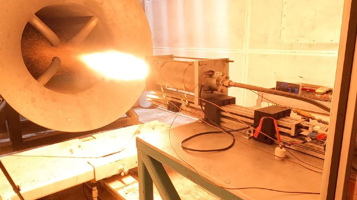 Utah State University researchers develop next generation of moon lander rocket motor