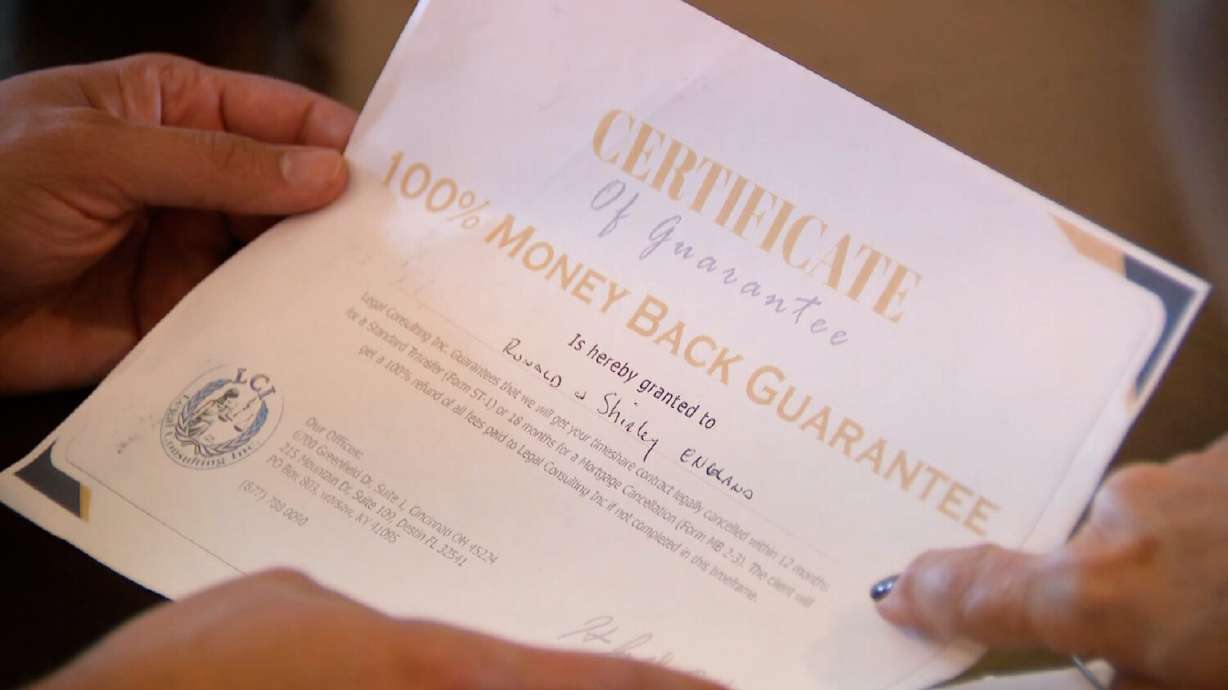 Draper woman says timeshare exit company left her out $9K and still stuck in her timeshare