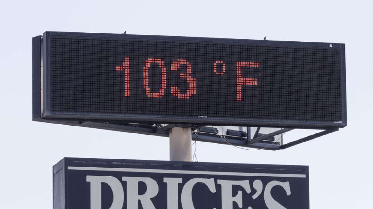 Utah seeing fewer triple-digit days this summer