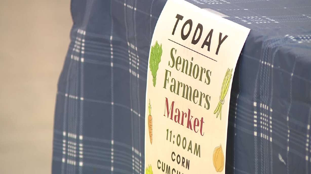 Positively 50+: Program aims to provide Utah Seniors with fresh produce and veggies