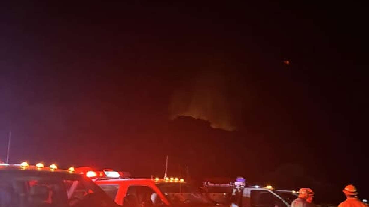 Juveniles responsible for starting wildfire in Mapleton, police say