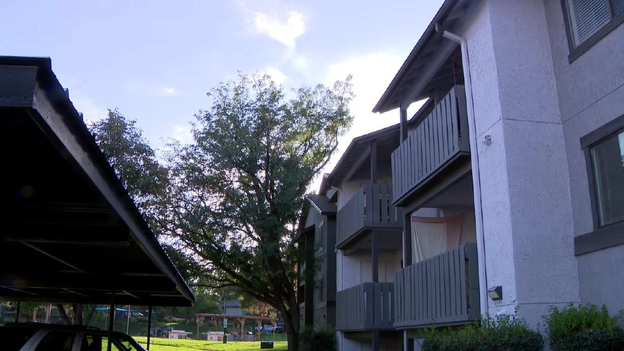 Fugitive falls through ceiling during police chase in Midvale apartment complex