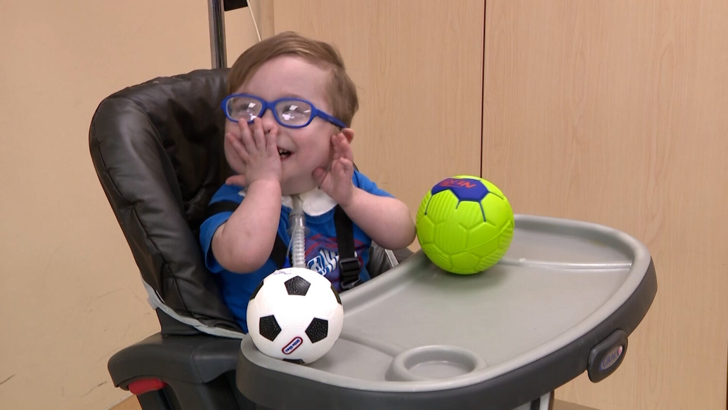 Meet Grayson: A cheerful little boy lighting up therapy and hoping for a forever family