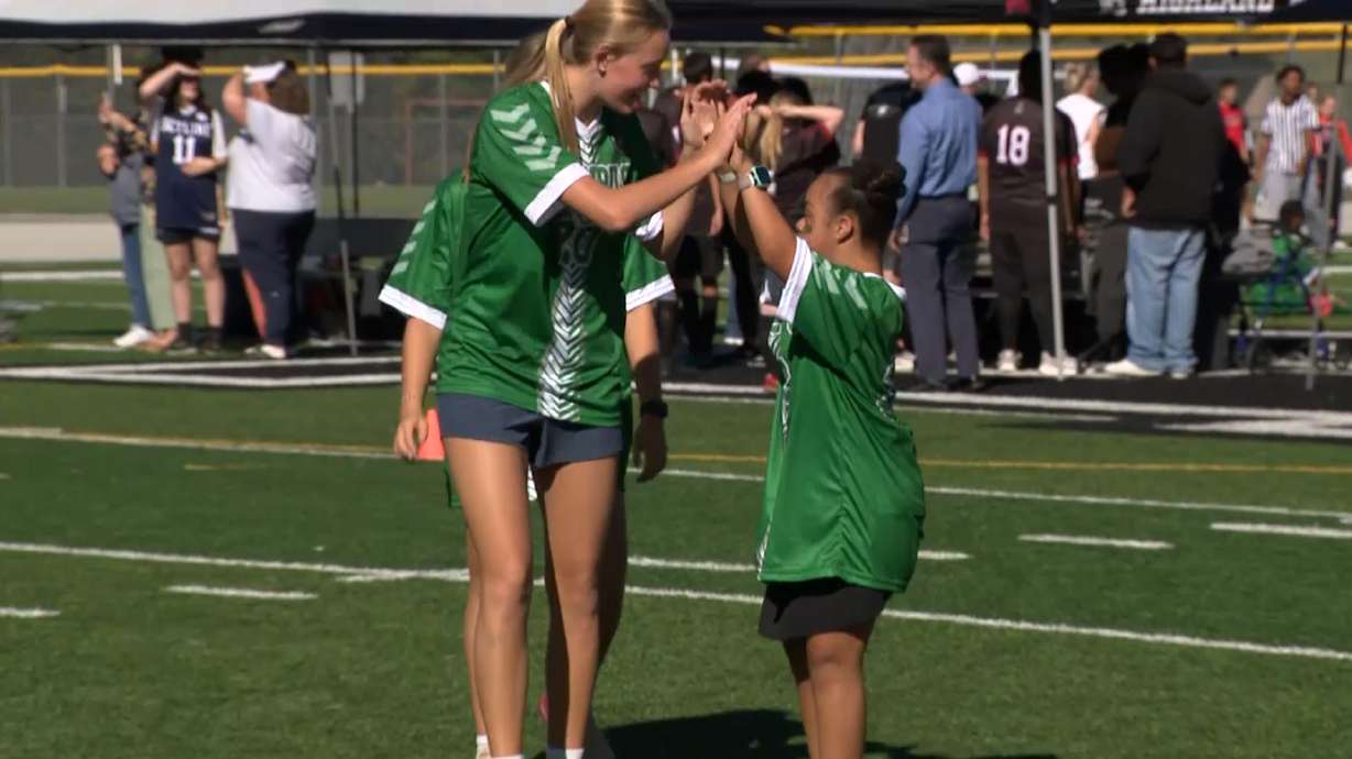 Unified Sports Regional Soccer Tournament at Highland High School.