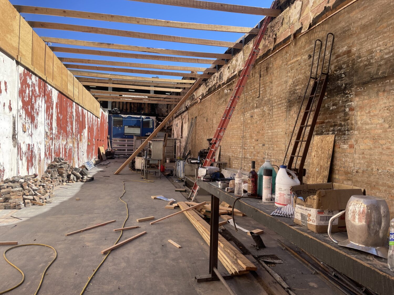 Two downtown businesses making progress toward reopening after Main ...