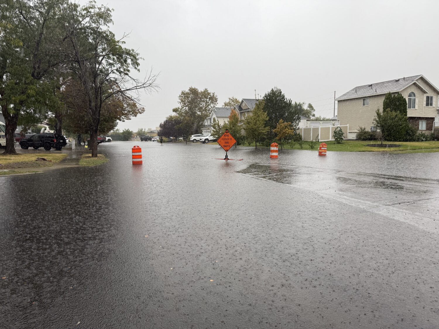 Salt Lake City experiencing floods after thunderstorms hit Utah | KSL.com