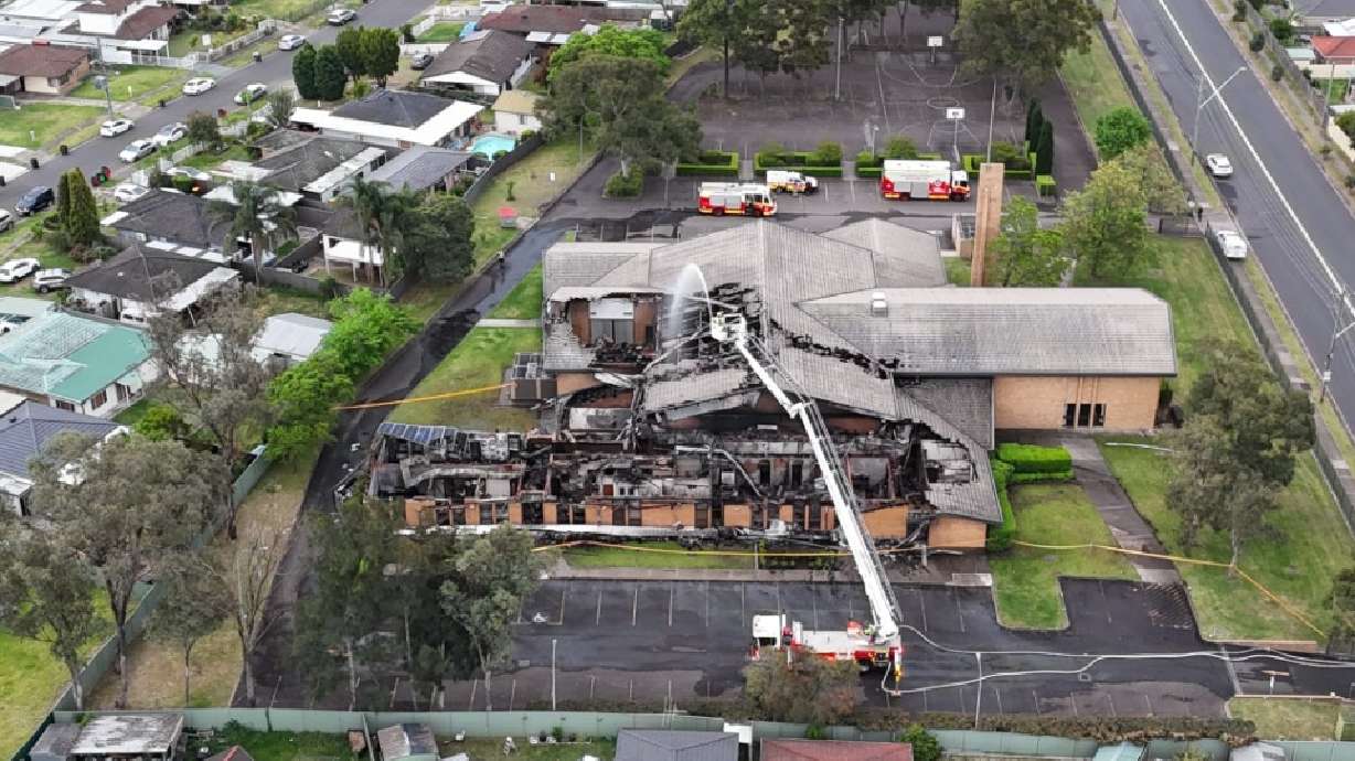 Latter-day Saints church building in Australia destroyed by fire
