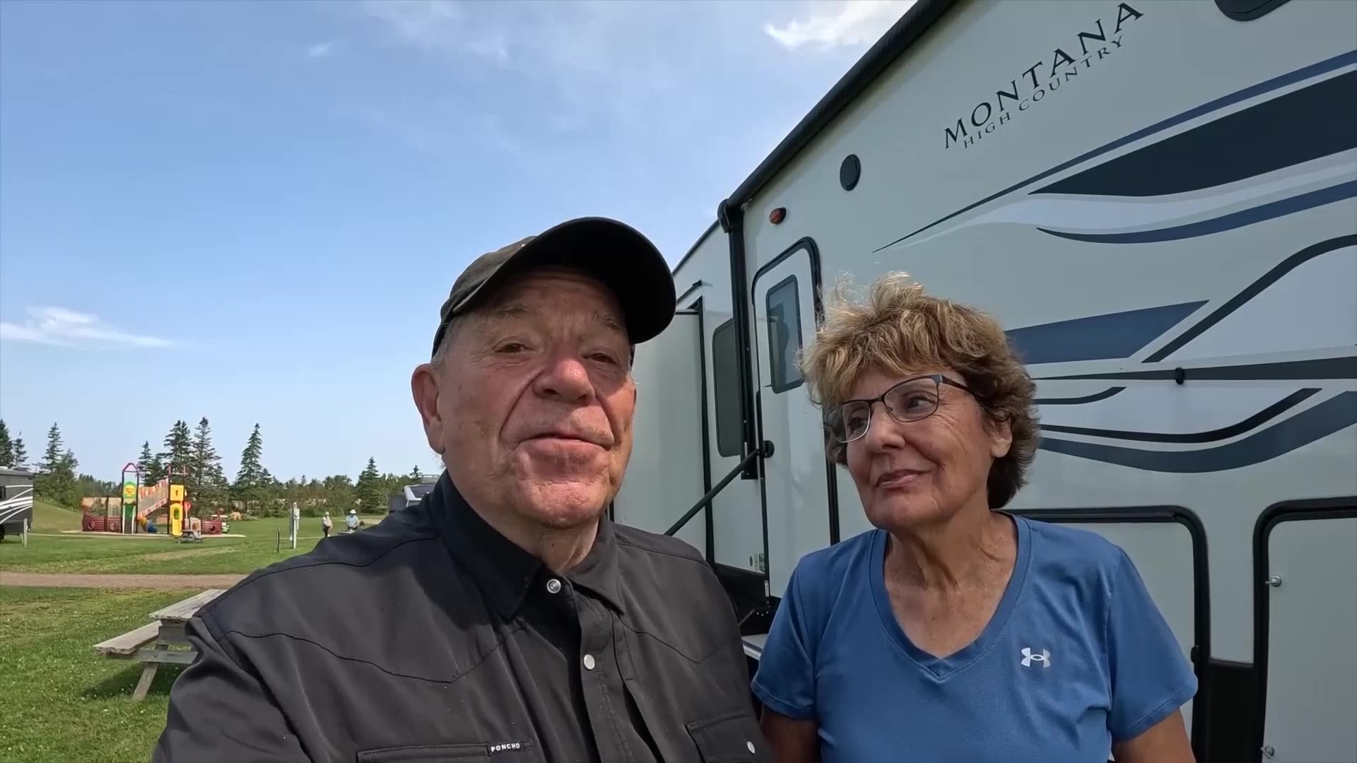 Couple hits the road to retirement in an RV