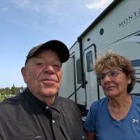 Couple hits the road to retirement in an RV