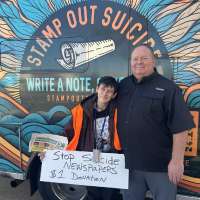 'Stamp Out Suicide': How a Utah man is using a newspaper to save lives