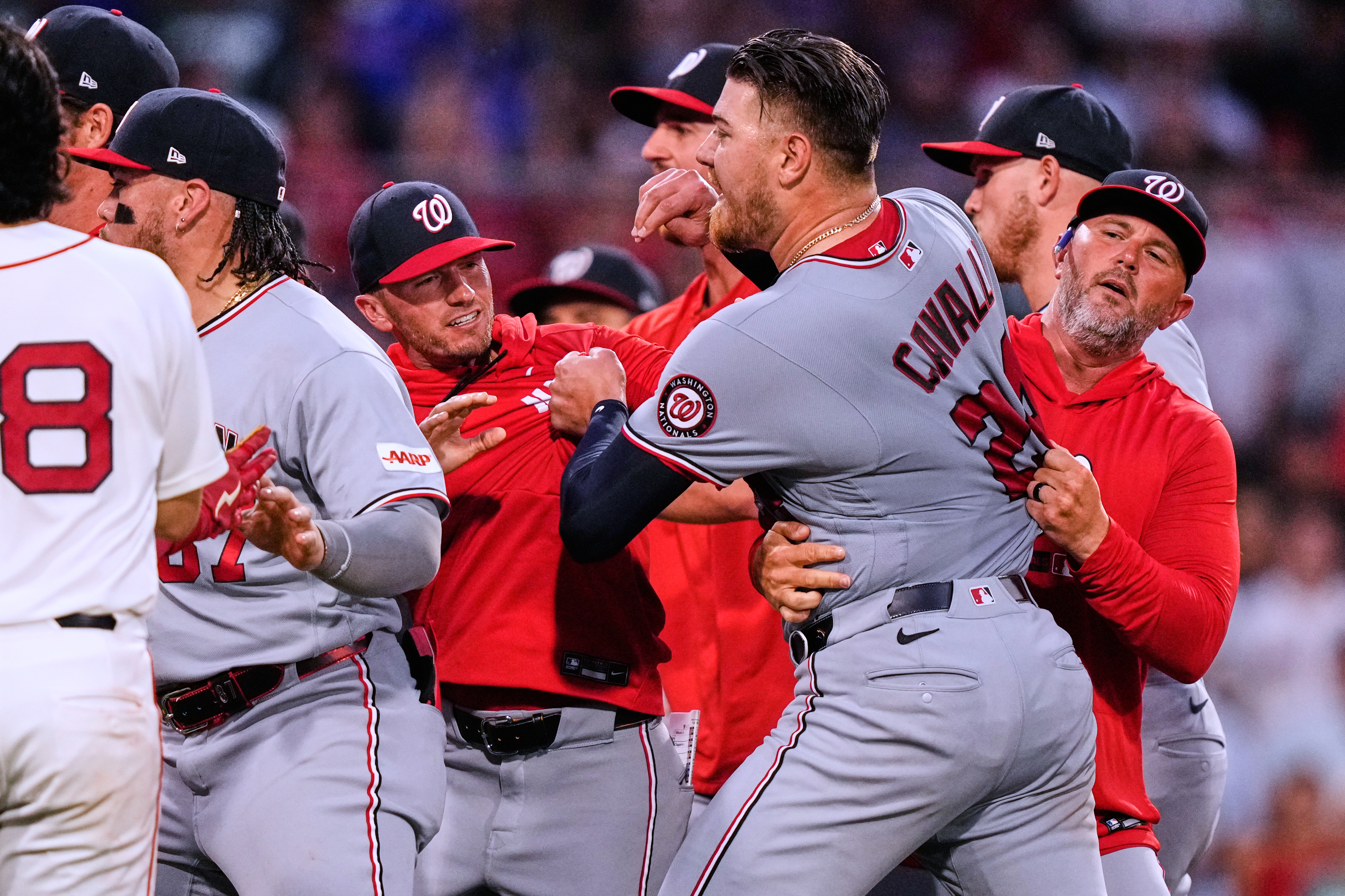 Nats' Cade Cavalli apologizes for telling Willson Contreras to 'sit down, boy'