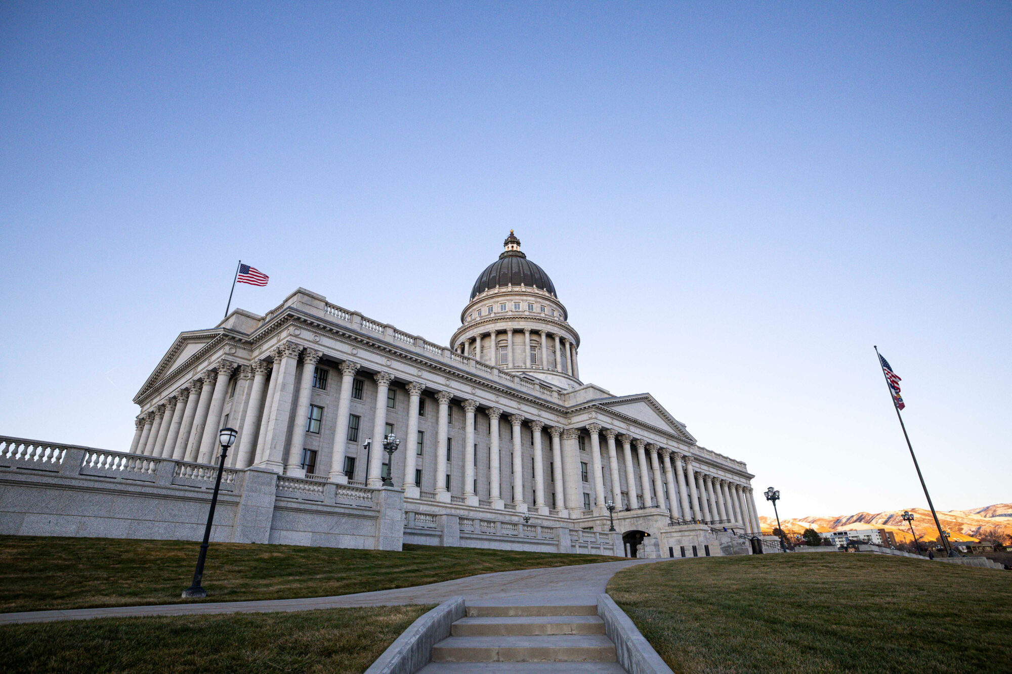 The Capitol is pictured in Salt Lake City on Sunday, Dec. 28, 2025.