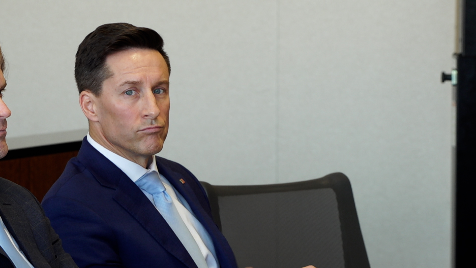Brandon Beckham during his jury trial in January, 2026.
