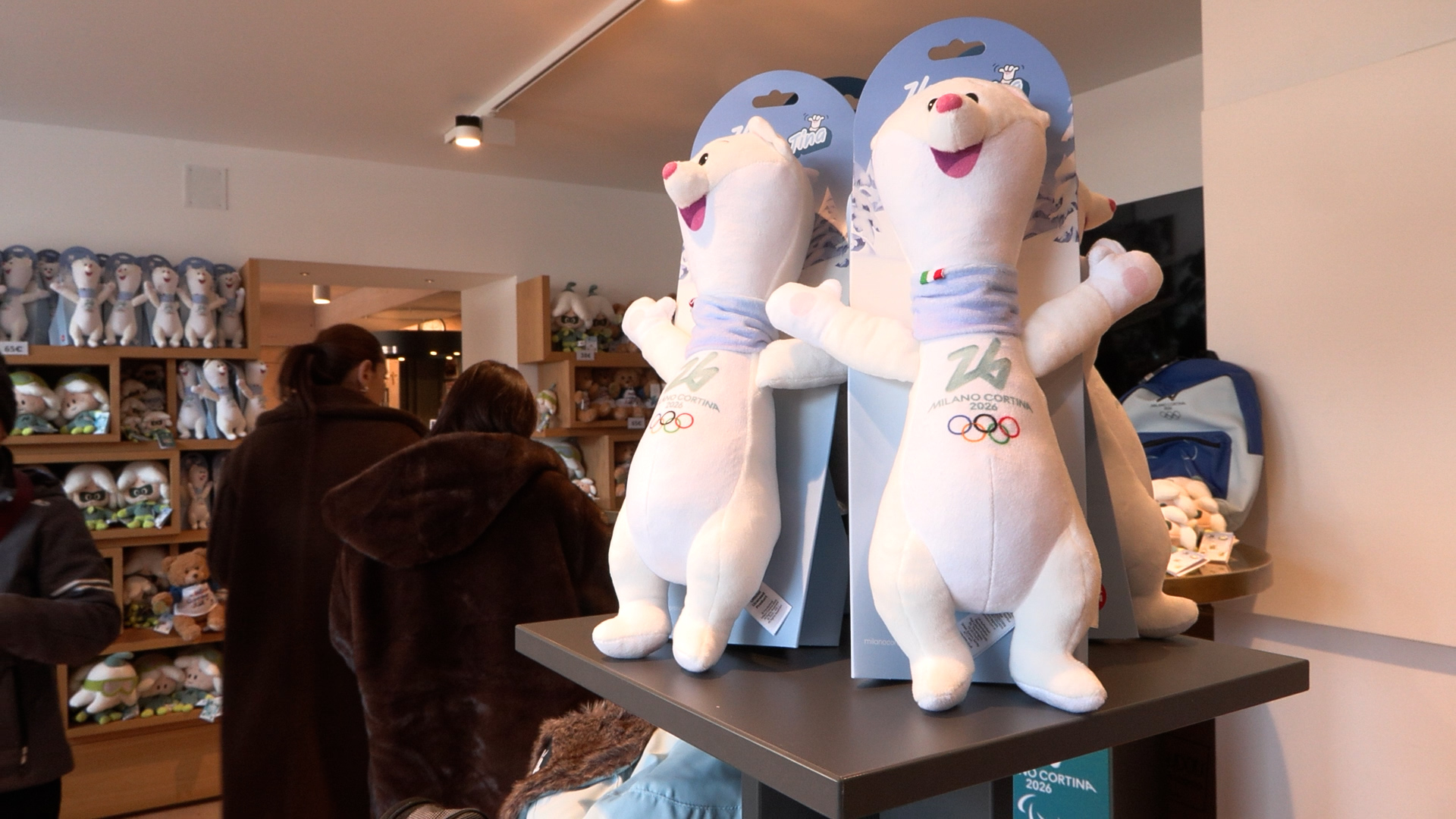 Crowds flock to Olympic merchandise shops as Milan–Cortina 2026 approaches