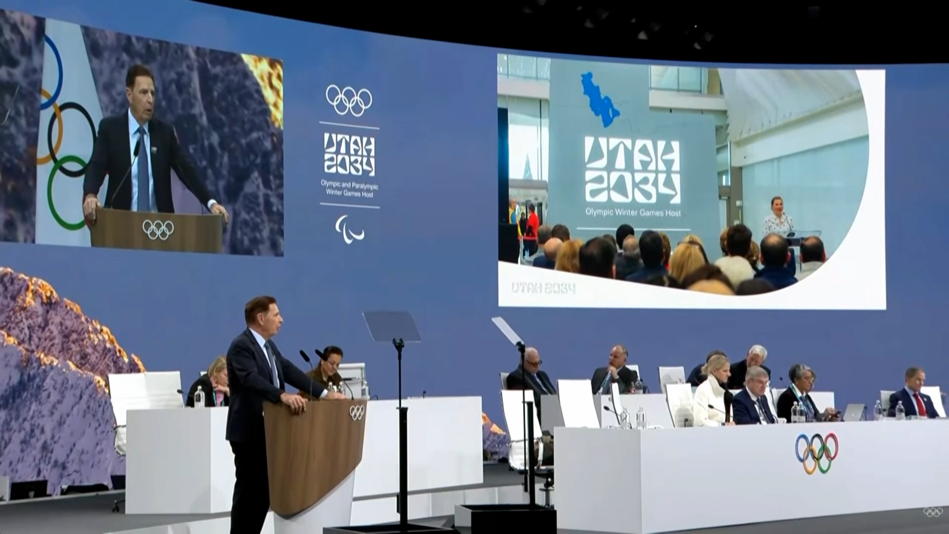 Utah 2034 committee updates IOC on progress during presentation in Milan
