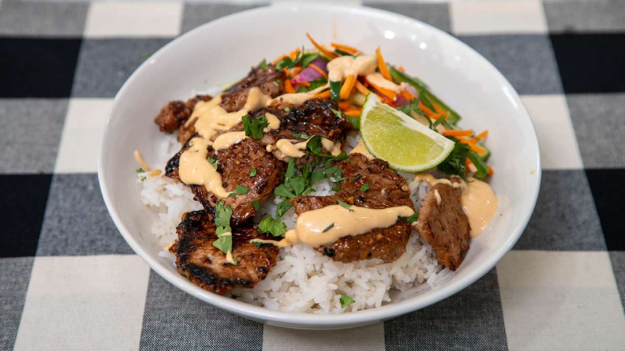 Your dinner rotation needs an upgrade. Make these banh mi rice bowls for something fresh