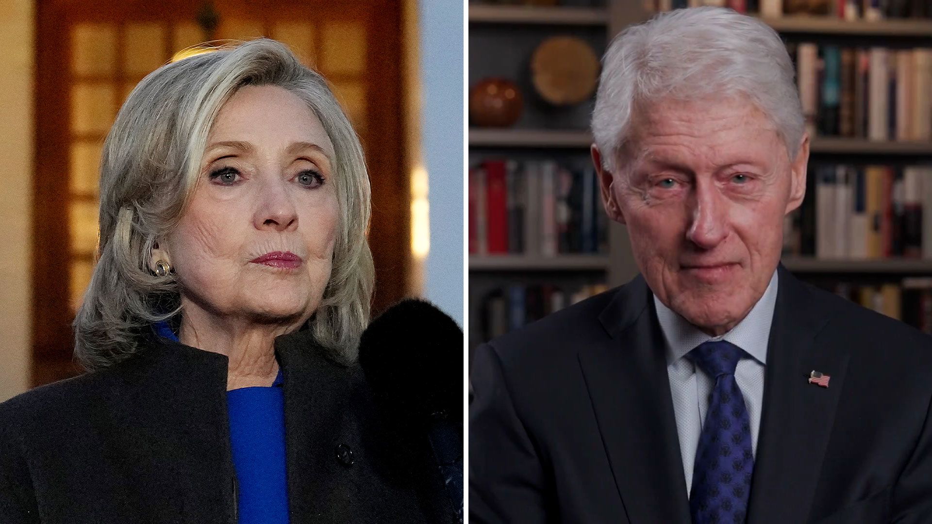Epstein deposition videos show Hillary Clinton in heated moments with lawmakers, Bill Clinton addressing hot tub photo