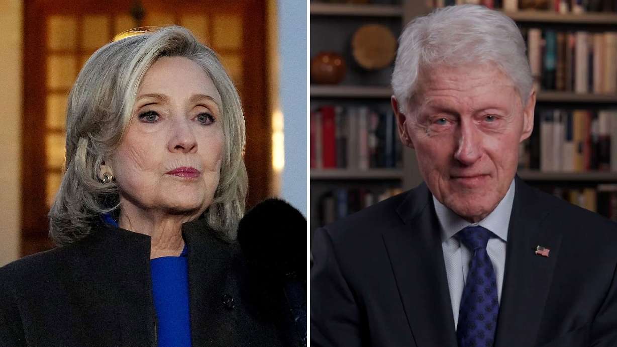 Epstein deposition videos show Hillary Clinton in heated moments with lawmakers, Bill Clinton addressing hot tub photo