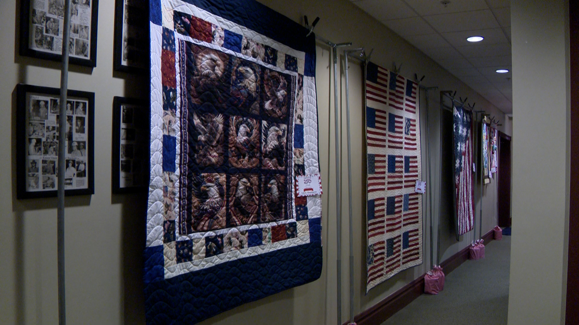 Patriotic quilts fill Garfield County courthouse for America’s 250th celebration