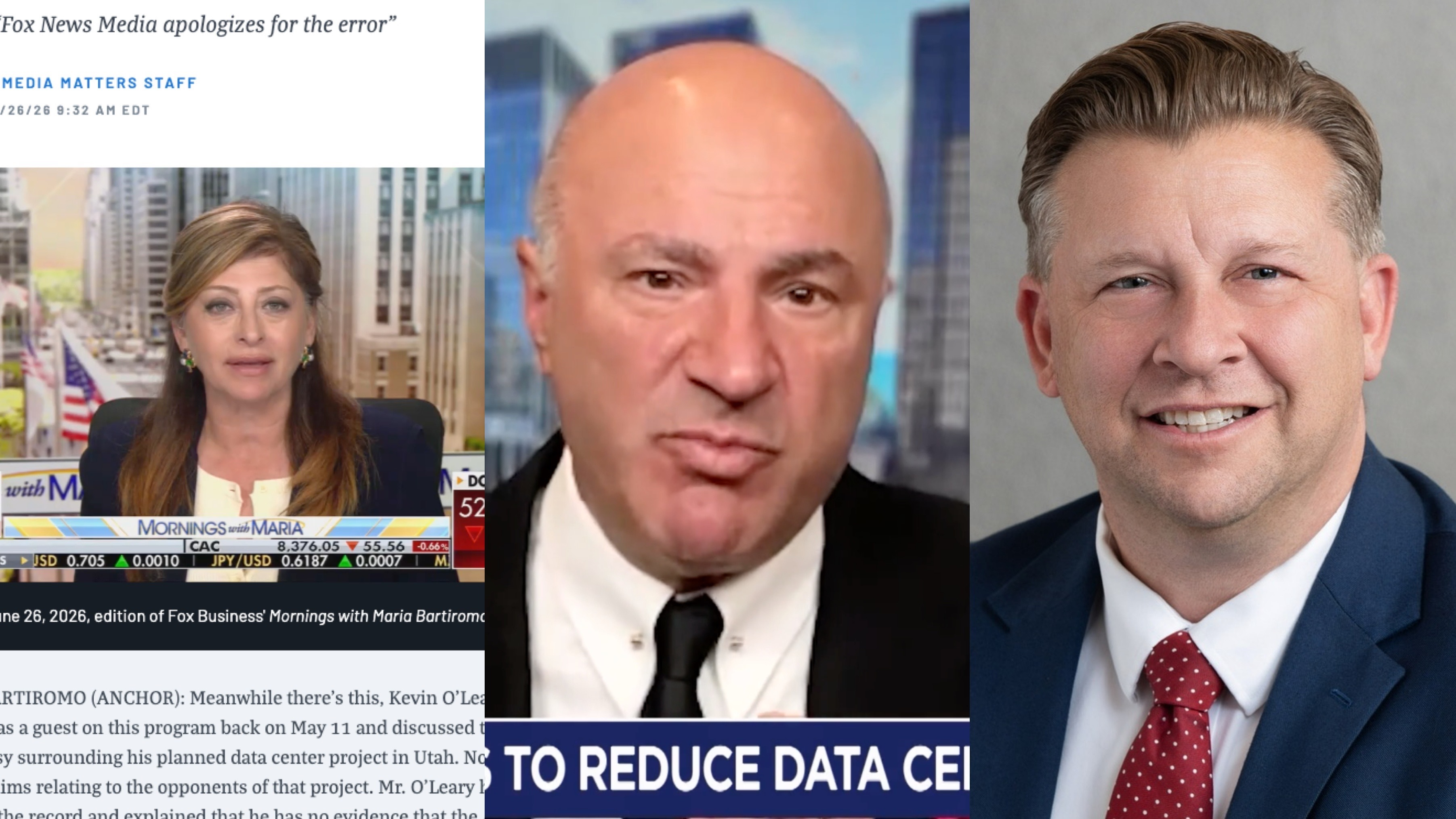 'Oops': Utah senator, Fox News apologize for linking data center foes to China