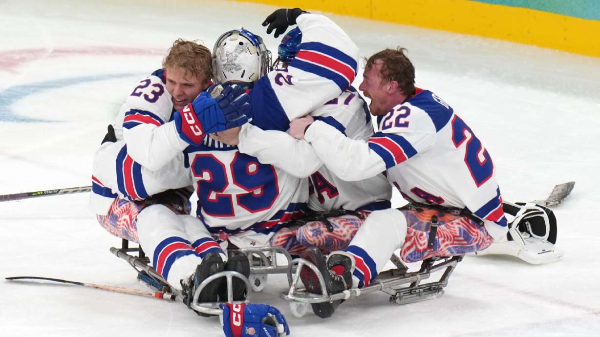 US beats Canada 6-2 in Para ice hockey final to complete historic clean sweep in Olympics and Paralympics