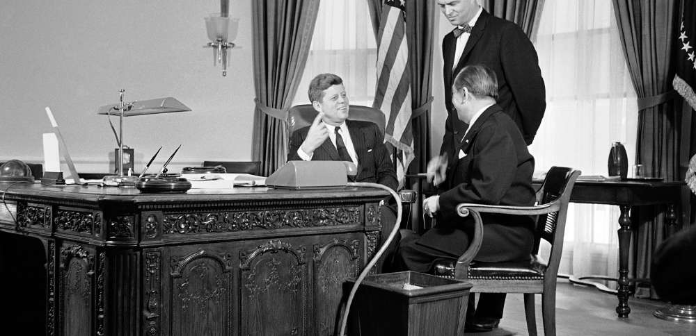 Much more than a piece of furniture, the president's Resolute Desk has echoed through history